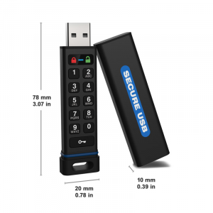 Securedata SU-KP-BL-32 32gb Usb Keypad Unlock Fips Drive