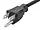 7675 | Monoprice 3FT Right Angle Power Cord for Convenient