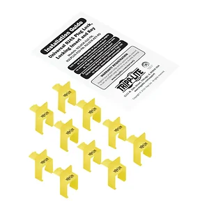 N2LOCK-010-YW | Tripp Lite UNIV RJ45 PLUG LOCKS PATCH PANL
