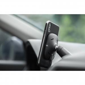 Moshi 99MO122002 Connect Iphone Magnetic Car Mount Features Fast Wirel