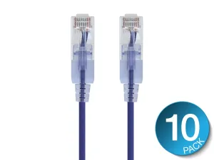 Monoprice 16318 Slimrun Cat6a Ethernet Patch Cable - 25ft