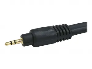 Monoprice 5596 Stereo M To 2rca M Cable 1.5ft- Black