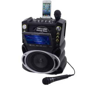 Karaoke PEJSKGF844 (tm) Gf844 Bluetooth(r) Karaoke Machine