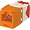 CJ5E88TGOR-24 | Panduit 24-Pack Orange CAT5E RJ45