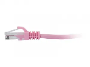 C2g 50857 3ft Cat6a Pink Snagless Utp