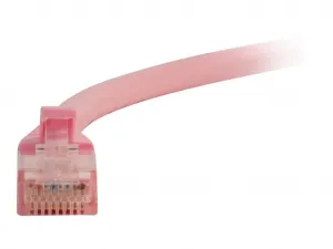 C2g 50857 3ft Cat6a Pink Snagless Utp