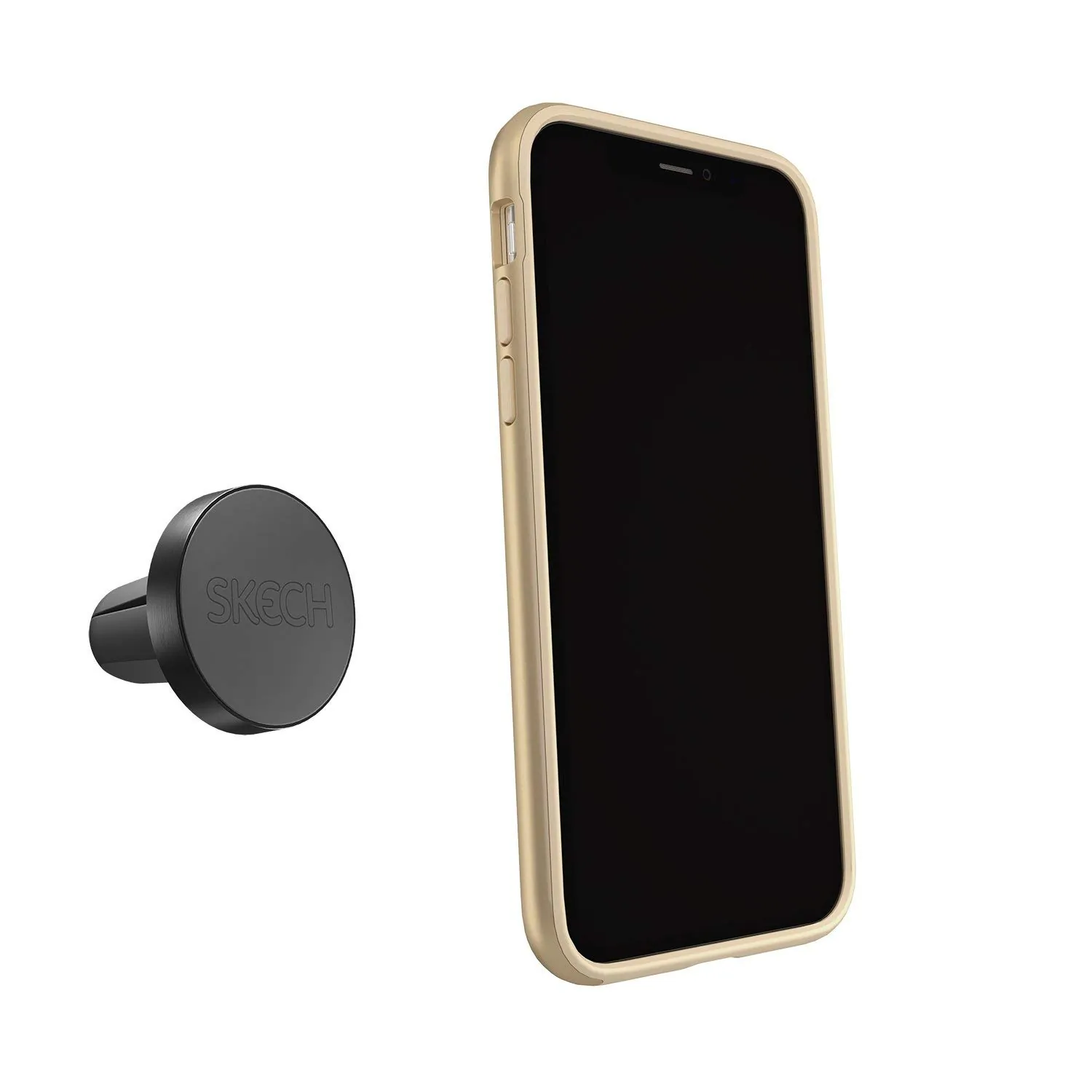 Skech SK61-CHE-CHP Cache For Iphone Xs+ Gold Sleek