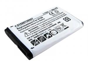 Battery PDA-BB-8700 Rim,liion,3.7v, 900mah