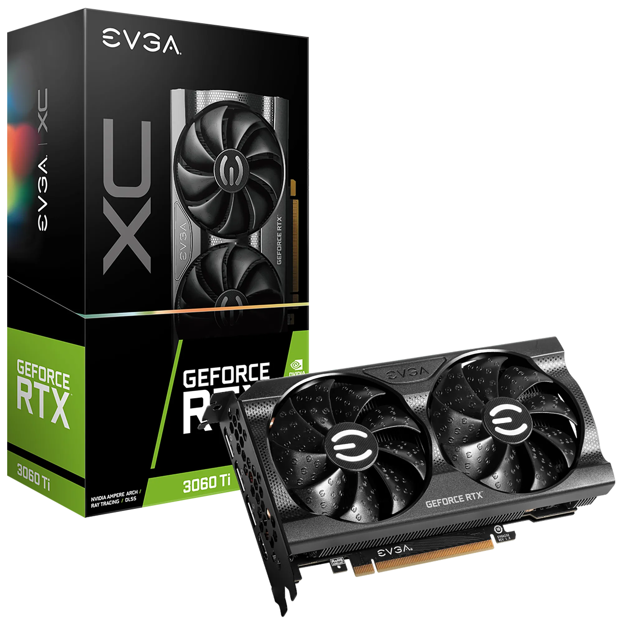 Evga 08G-P5-3663-KR Geforce Rtx 3060 Ti Xc Gaming Graphics Card