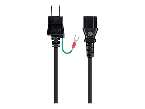 1310 | Monoprice 6FT Black 18AWG Heavy Duty Extension Cord