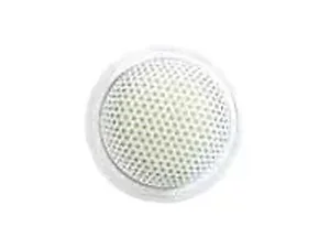 Shure Professional White Low Profile Boundary Microphone