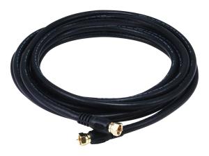 Monoprice 3032 Rg6 75ohm_cl2 Coax W F Type 12ft - Blk