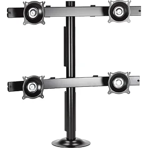 KTG440B | Chief Quad Array Black Grommet Mount for Desk