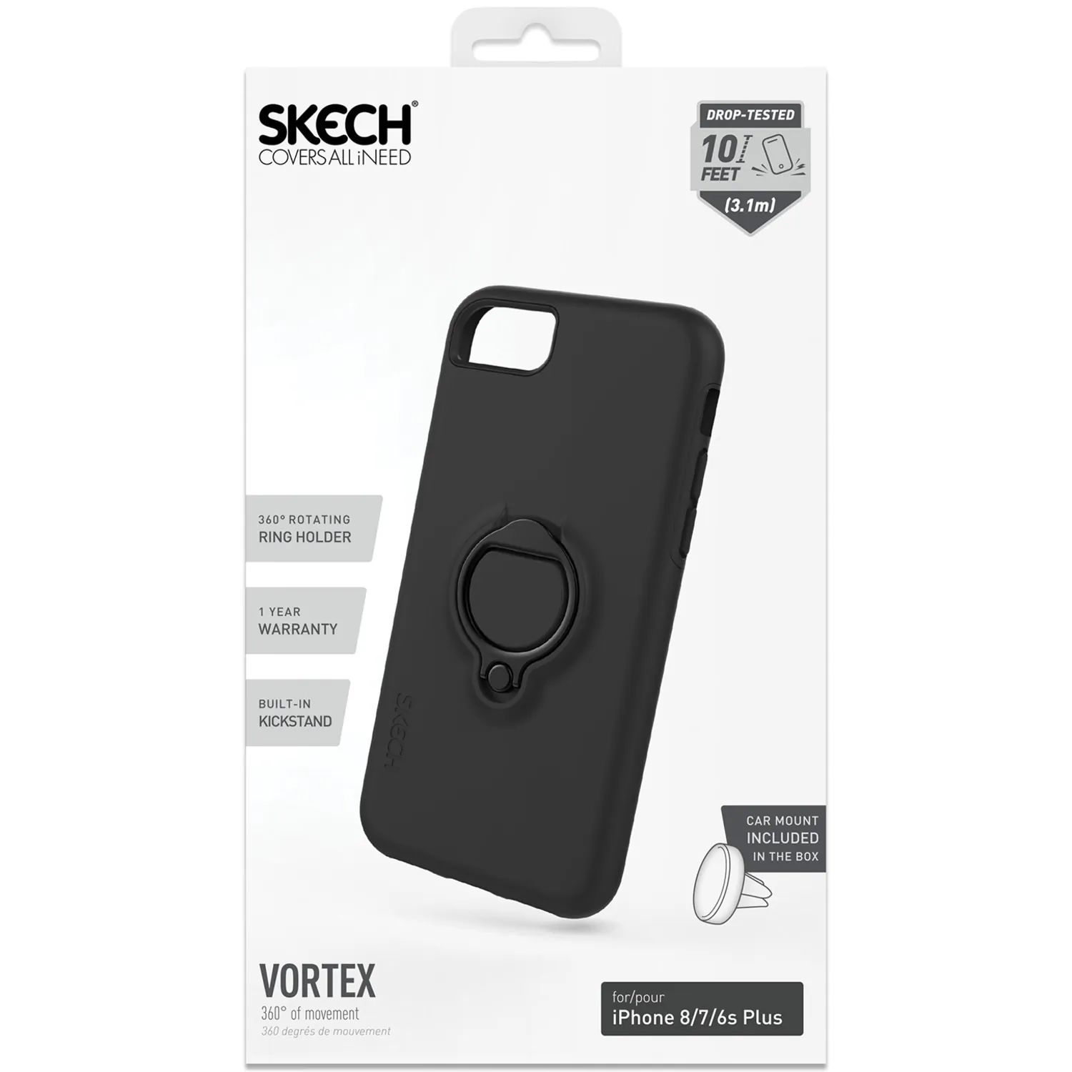 Skech SK39-VTX-BLK 10ft Drop Tested Protection