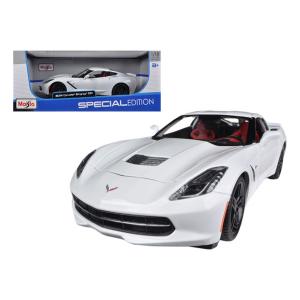 Maisto 31677bl 2014 Chevrolet Corvette Stingray C7 Z51 Blue Metallic 1