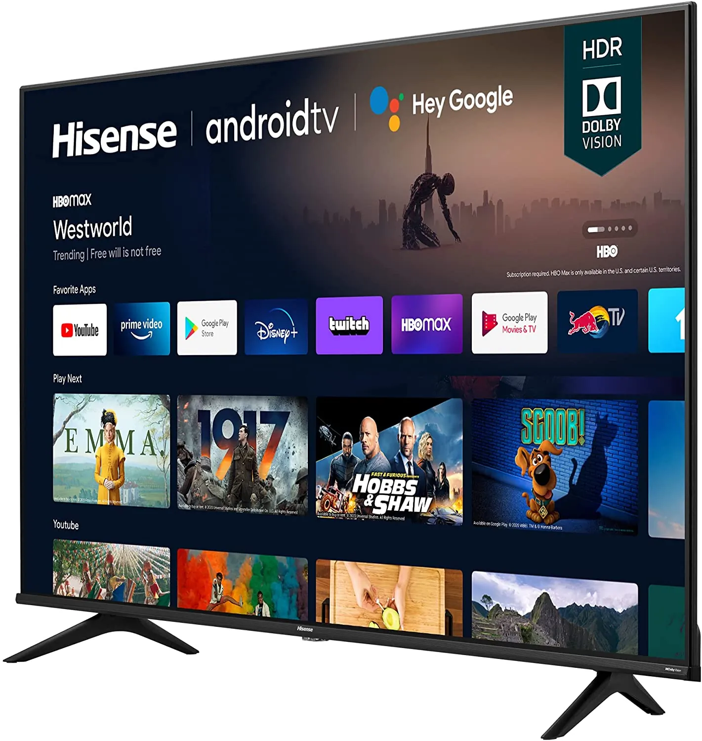 Hisense 65A6G 65-inch 4k Ultra Hd Android Smart Tv With Alexa Compatib