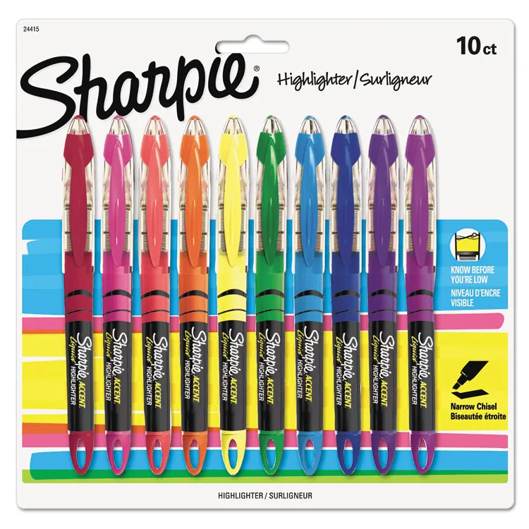 Sanford SAN 1754466 Sharpie Pen-style Liquid Ink Highlighters - Micro 