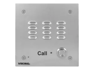 Viking VK-W-3000 Vandal Resistant Handsfree Doorbox With Stainless Ste