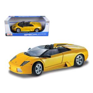 Maisto 31636bk Lamborghini Murcielago Roadster Yellow 118 Diecast Mode