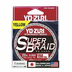 Yozuri-YZ SB 20LB YL 150YD