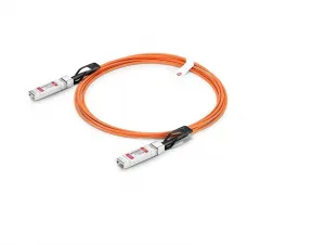 Avago AFBR-2CAR03Z 10gbit Sfp+ Transeiver W 10ft Orange Optical Cable 