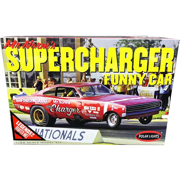 Polar POL989 Skill 2 Model Kit 1969 Dodge Charger Funny Car Mr. Norm\'