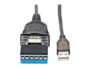 Tripp U20930NIND Rs422 Rs485 Usb Serial Cable Adapter W Com Retention 