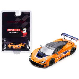 Sparky Y175B Mclaren 720s Gt3 Orange Diecast Model Car 164 Scale