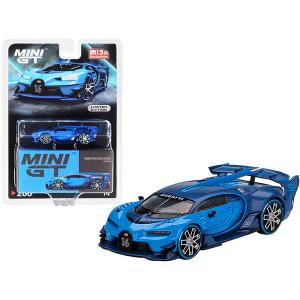 True MGT00266 Bugatti Vision Gran Turismo Light Blue And Carbon Blue 1