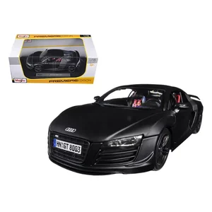 31395-36190bk | Maisto Audi R8 GT Matt Black 1/18 Scale