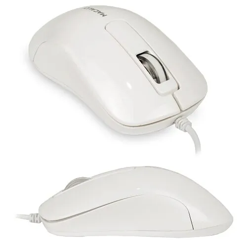 Macally ICEMOUSE3 New  3-button Optical Usb Wired Computer Mouse With 