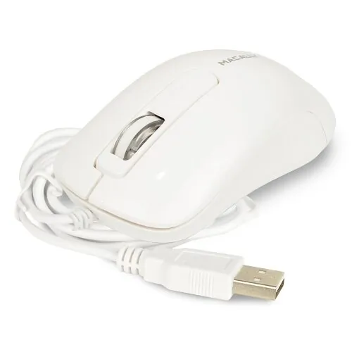 Macally ICEMOUSE3 New  3-button Optical Usb Wired Computer Mouse With 