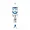 Summerfield Terrace Elegant Blue Hummingbird Wind Chimes