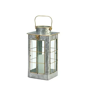 10018813 | Gallery Of Light Small Galvanized Lantern for