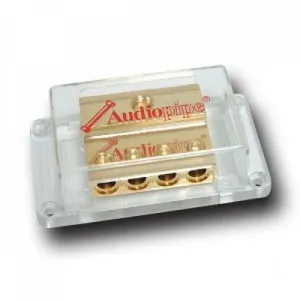 Nippon APPB1044 Distribution Block Audiopipe (1)0ga. In(4) 4ga. Out