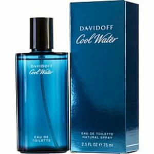 Davidoff 123657 Cool Water Edt Spray 2.5 Oz For Men