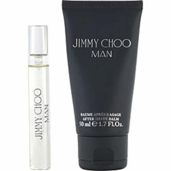 Jimmy 362418 Edt Spray 0.25 Oz  Aftershave Balm 1.7 Oz  Pouch For Men