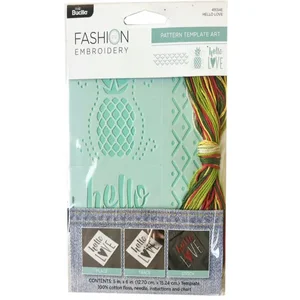 CH996 | Bulk Buys Hello Love Embroidery Kit - Complete