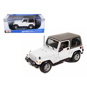 Maisto 31662bk Jeep Wrangler Sahara Black 118 Diecast Model Car By