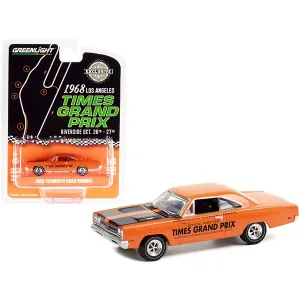 Greenlight 30273 1969 Plymouth Road Runner Orange With Black Stripes O