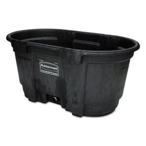 Rubbermaid FG424300BLA Bucket,stock Tank,50ga,bk