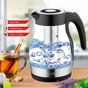 Brentwood Brentwood 1.7L Cordless Electric Kettle with Tea