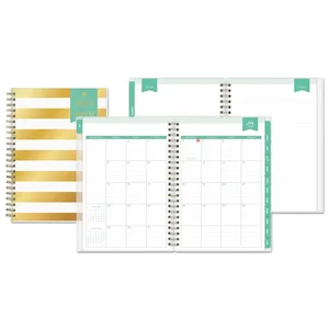 137891 | Blue Sky Day Designer Academic Planner, Palms