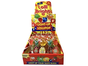 GW980 | Bulk Buys LolliBright Light Up Lollipops - Assorted