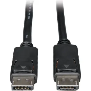 Tripp P580020 20ft Displayport Cable With Latches Video - Audio Dp 4k 