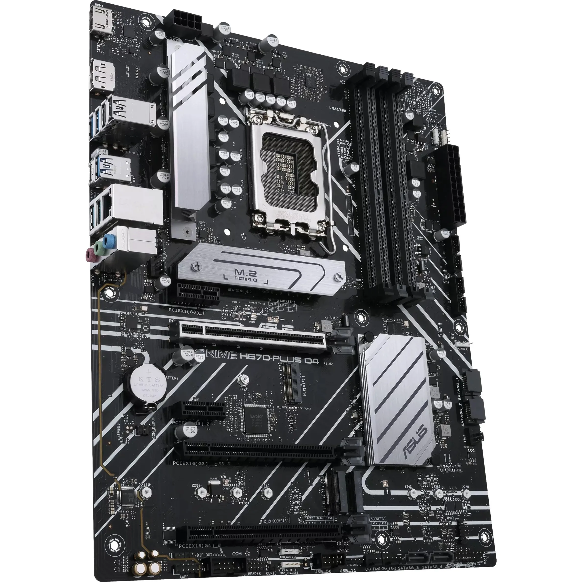 Asus PRIME H670-PLUS D4 Prime H670-plus D4 Atx Motherboard Lga 1700