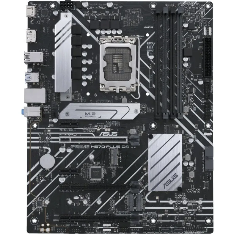 Asus PRIME H670-PLUS D4 Prime H670-plus D4 Atx Motherboard Lga 1700