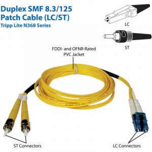 Tripp TL7872 30m Duplex Singlemode 8.3-125 Fiber Optic Patch Cable Lc-