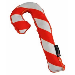 American Dog Durable Candy Cane Dog Toy with Squeaker