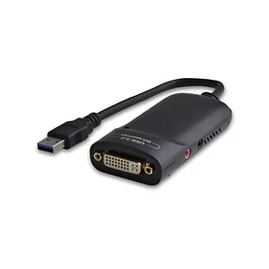 4XUSB3DVI | 4xem USB 3.0 to DVI Video Adapter - Male to
